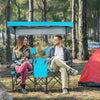 Portable Folding Camping Canopy Chairs w/ Cup Holder