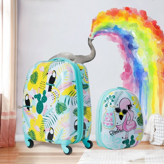 2 pcs Kids Luggage Set 12