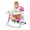 Baby Booster Folding Travel High Chair with Safety Belt & Tray