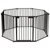 Adjustable  Panel Baby Safe Metal Gate Play Yard