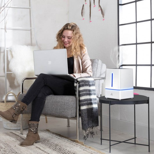 4 L Ultrasonic Cool Mist Air Humidifier w/ LED Night Light