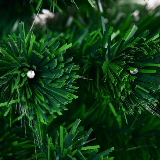 5' / 6' / 7' Multicolor LED Fiber Optic Artificial Christmas Tree