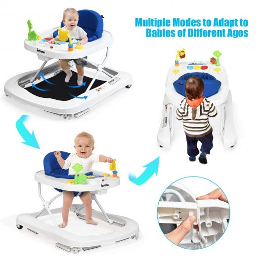 3 in 1 Foldable Baby Walker