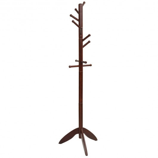 Wooden Free Standing Coat Rack