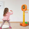 Adjustable Kids 3-in-1 Basketball Hoop Set with Balls