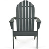 Outdoor Solid Wood Durable Patio Adirondack Chair