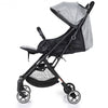 Lightweight Foldable Pushchair Baby Stroller with Foot Cover-Gray