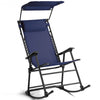 Zero Gravity Folding Rocking Chair Rocker Porch