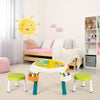 5 in 1 Kid Folding Storage Activity Table Chair Set