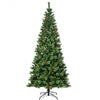 8 ft Premium Hinged Artificial Christmas Tree Pine Needles