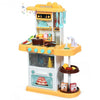 Kitchen Playset with Realistic Lights & Sounds-Yellow