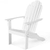 Outdoor Solid Wood Durable Patio Adirondack Chair