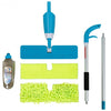 Double Sided Flip Spray Mop with Refillable Bottle and Washable Pads