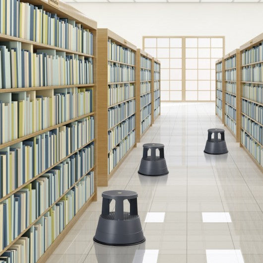 330 lbs Step Stool with Non-Slip Rubber Platform