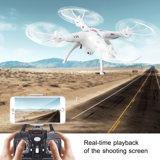 Syma X5SW WIFI FPV 2.4 GHz 4CH 6-Axis RC Quadcopter