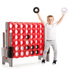 Jumbo 4-to-Score 4 in A Row Giant Game Set for Outdoor Indoor