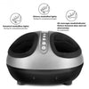 Heat Air Compression Foot Massager Kneading Shiatsu Therapy Plantar Massage