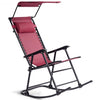 Zero Gravity Folding Rocking Chair Rocker Porch