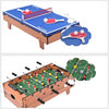 4 In 1 Multi Game Hockey Tennis Football Pool Table