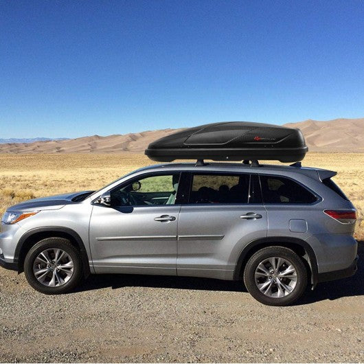 14 Cubic Feet Cargo Box Dual-sided Opening Car Roof