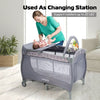 Foldable Baby Playard with Changing Station