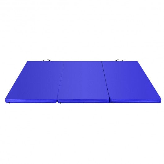 6' x 4' Tri-Fold Gymnastics Mat Thick Folding Panel