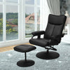 Electric Massage Recliner Chair with Ottoman and Remote Control