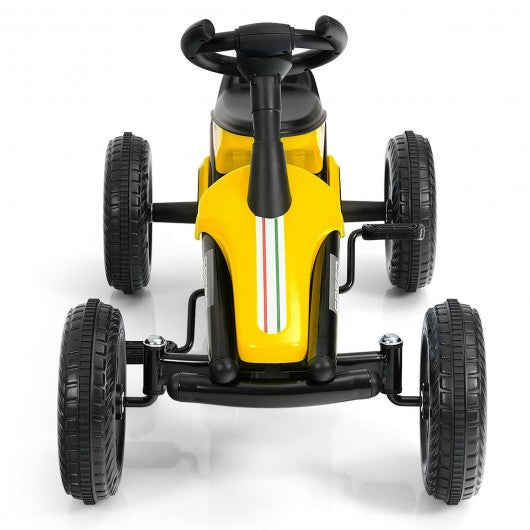 4 Wheel Pedal Powered Ride on Racer Car for Kids