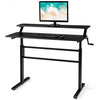 Standing Desk Crank Adjustable Sit to Stand Workstation