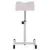 Adjustable Pedicure Manicure Technician Nail Footrest Salon Spa Equipment-White