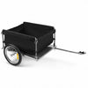 Bike Trailer with Folding Frame and Quick Release Wheels