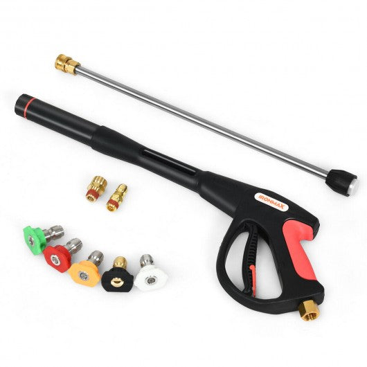Pressure Washer Gun with 20-Inch Extension Wand Lance