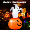 6 FT Halloween Blow-Up Inflatable Ghost in Pumpkin