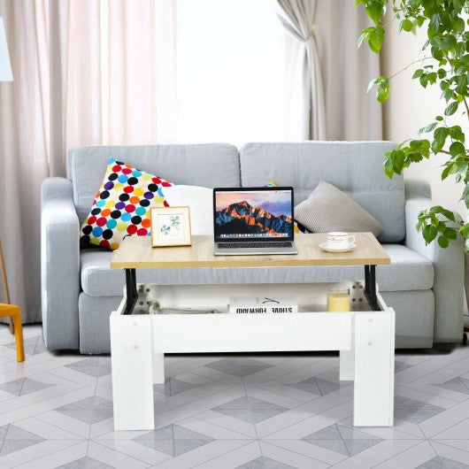 Lift Top Coffee Pop-UP Cocktail Table