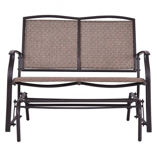 Patio Glider Rocking  2 Person Outdoor Bench