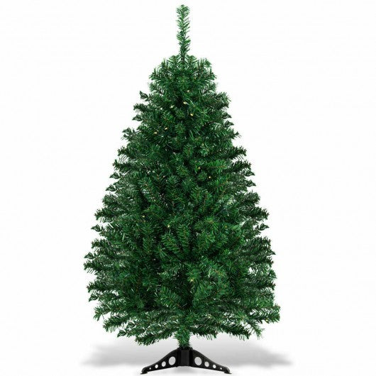 4 ft Tabletop Artificial Christmas Tree with LED Lights
