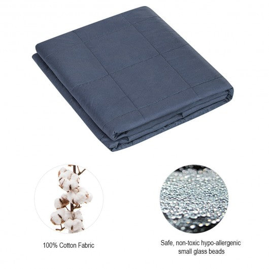 Heavy Gravity Sensory Weighted Blankets with Cover Glass Beads-48