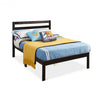 Platform Bed Twin Size Bed Frame Wood Slat Support