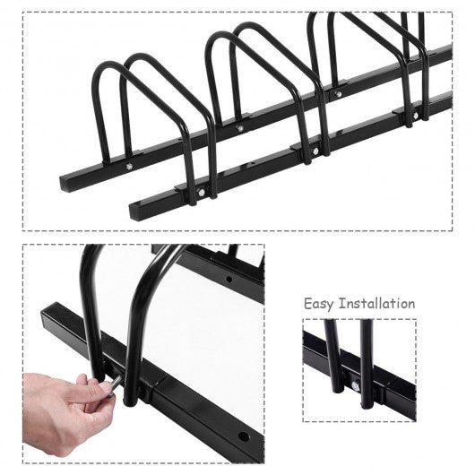 4 Bike Parking Garage Rack Storage Stand