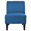 Contemporary Decor Solid Armless Accent Chair