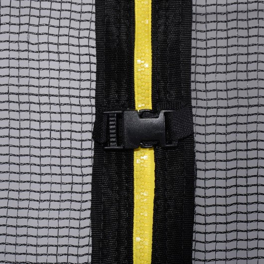 8' Safety Jumping Round Trampoline with Spring Safety Pad