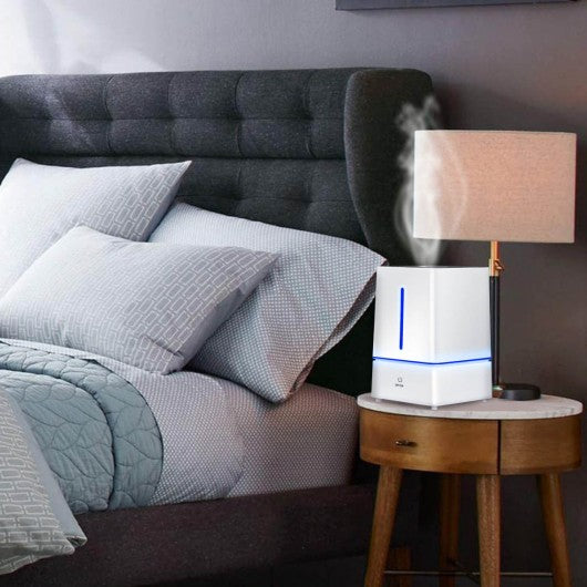 4 L Ultrasonic Cool Mist Air Humidifier w/ LED Night Light