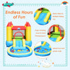 Kids Inflatable Bounce House Castle with Balls Pool & Bag