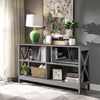 Wooden TV Stand Entertainment Media Center