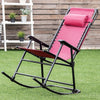 Zero Gravity Folding Rocking Chair Rocker Porch