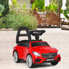 Licensed Mercedes Benz Kids Ride On Push Car-Red