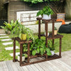 Solid Wood Plant Stand Multi Layer Plant Pot Holder