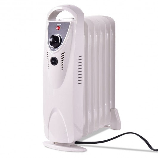 Portable 700 W Mini Electric Oil Filled Radiator Heater