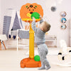 Adjustable Kids 3-in-1 Basketball Hoop Set with Balls