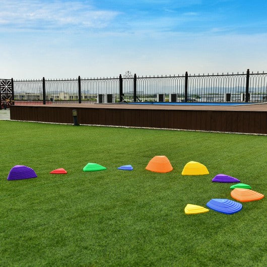 11pcs Non-Slip Bottom Kids Balance Stepping Stones